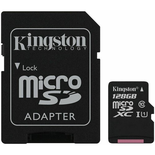 Kingston Canvas Select Plus (sdcs2/128gb) micro SDXC 128GB class 10+adapter memorijska kartica Slike