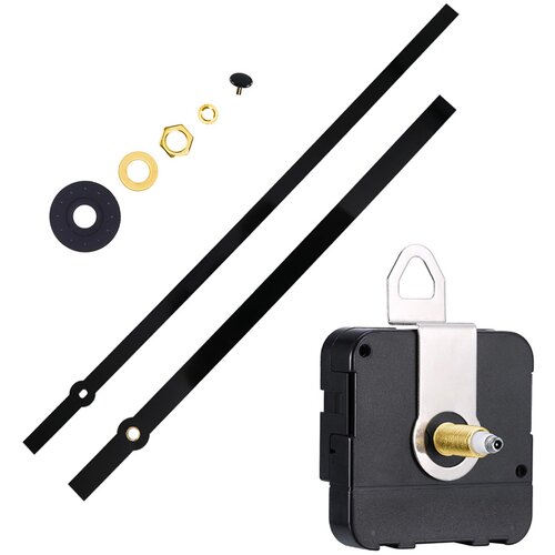 INF DIY stenski kvarčni urni mehanizem Black, (21236357) Cene