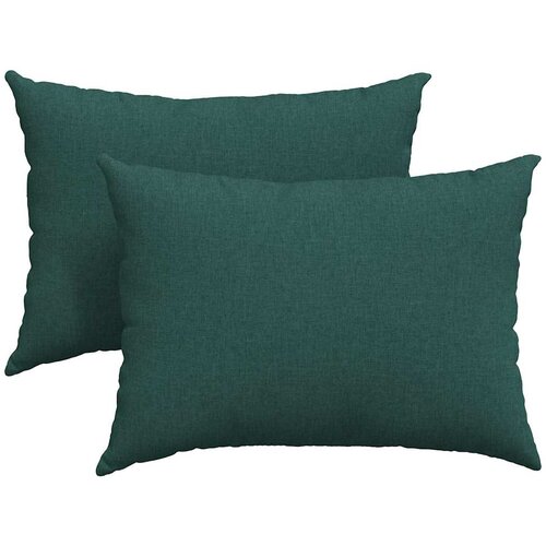  Jastučići za sofu 2 pcs Tamnozelena 70 x 50 cm tkanina Slike
