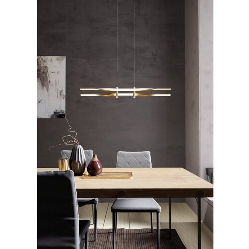 Eglo 901226 - led luster na sajli colmeal LED/21W/230V zlatna Slike