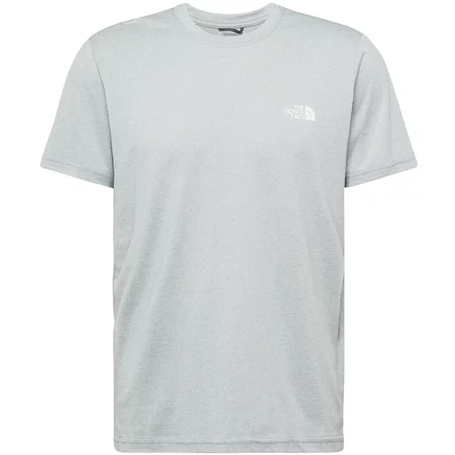 The North Face Tehnička sportska majica 'Reaxion Amp' siva / bijela
