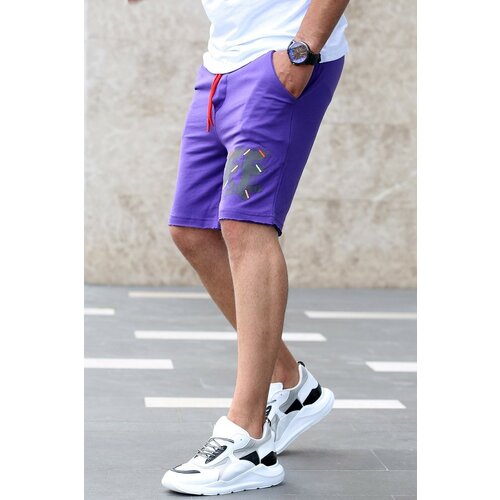 Madmext Shorts - Purple - Normal Waist Slike