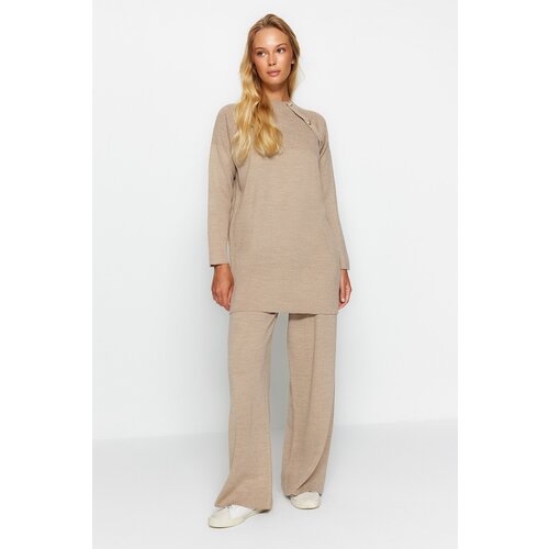 Trendyol Two-Piece Set - Brown - Regular fit Cijene