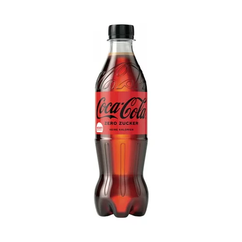 Coca-Cola zero, PET plastenka, 0,5l