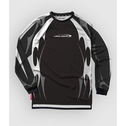 Loose Riders Phase Long Sleeve Jersey black Cene