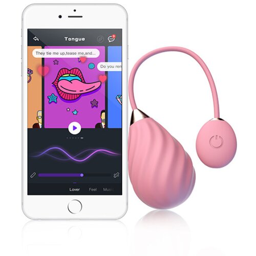 Magic Motion Vibracijski jajček Magic Sundae APP roza Cene