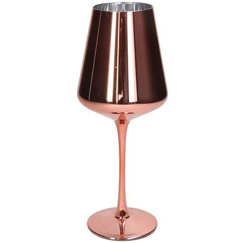 Čaša SA STALKOM 500ML CRISTINA ROSE GOLD