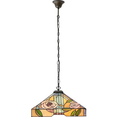  Endon 64384 - Luster na lancu Tiffany WILLOW 3xE27/60W/230V Cene