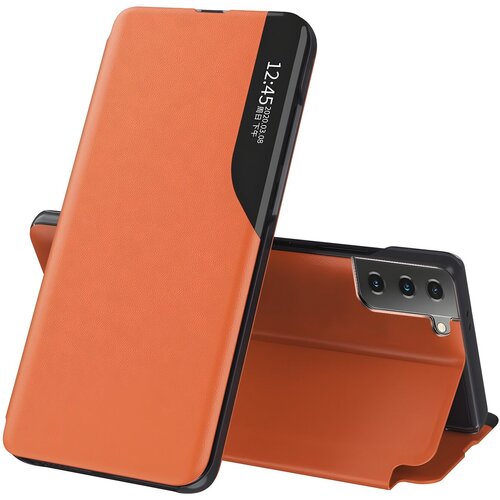  Elegantna knjižna futrola View Case za Samsung Galaxy S21 Plus 5G/Galaxy S30 Plus - Narančasta KP10855 Cijene