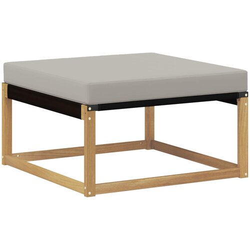  Set vanjskih sofa 8 kom. Bijela i svjetlosiva 79 x 79 x 37 cm Slike