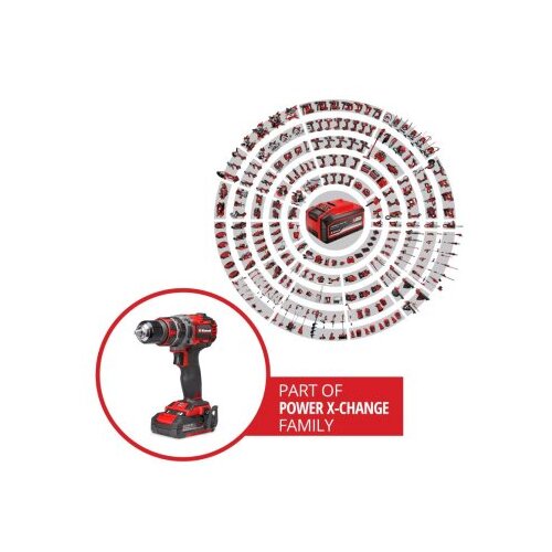 Einhell PROFESIONALNA Akumulatorska udarna bušilica TP-CD 18/60 Li-i BL 1x2,0Ah + kofer Cene