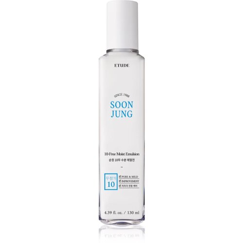 ETUDE SoonJung 10-Free Moist Emulsion pomirjevalna in vlažilna emulzija za občutljivo in razdraženo kožo 130 ml Cene