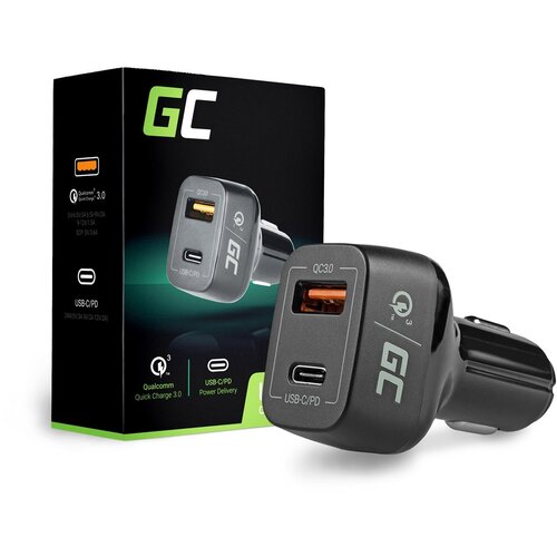 Green cell CAD33 mobile device charger Black Indoor Cijene
