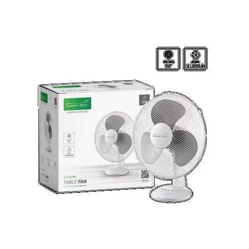  Ventilator stolni Green Tech 35W 12 bijela boja Cijene