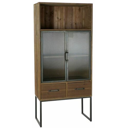  Omara DKD Home Decor Črna Les Kovina Kristal (70 x 34.5 x 160 cm) Slike