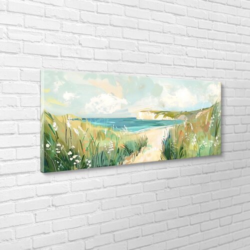 Styler Slika 60x150 cm Gouache Sea &amp;ndash; Slike