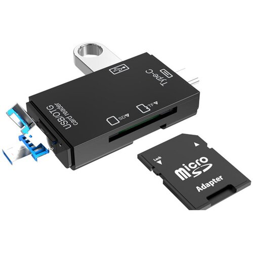  3v1 SD microSD čitalec pomnilniških kartic USB 3.0 C tape 480Mb/s Cene