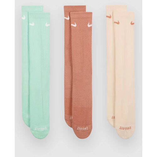 Nike Everyday Plus Cush Crew 3P Socks mintfoam / rosegold / sail Cene