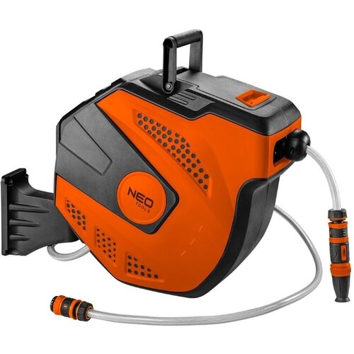 Neo Tools nosilec stenski avtomatski s cevjo 20 m in priključkom, 264528 Slike