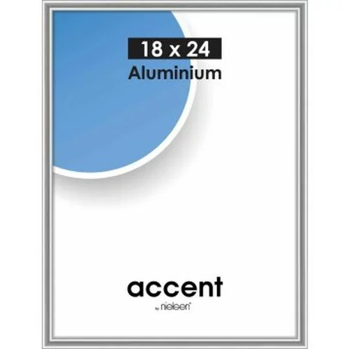  za sliko aluminij Accent (18 x 24 cm, srebrn)