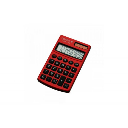 Olympia Kalkulator LCD 1110 Red Cene