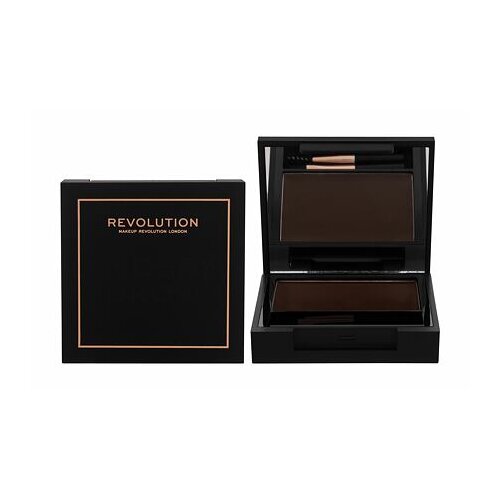 Revolution glossy brow pomada za obrvi 5 g odtenek medium za ženske Slike
