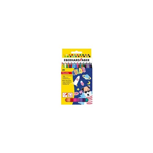 Faber-Castell Flomasteri Eberhard Faber Colori, 20 komada Slike
