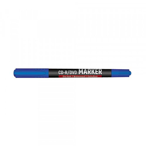  Marker CD/DVD dupli OFFIShop plavi Cene