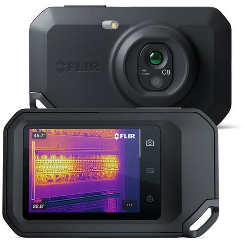 FLIR One C8 thermal imaging camera Black 320 x 240 pixels Built-in display LCD Cijene