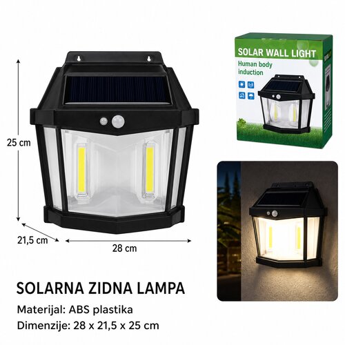 KMT Solarna zidna lampa Cene