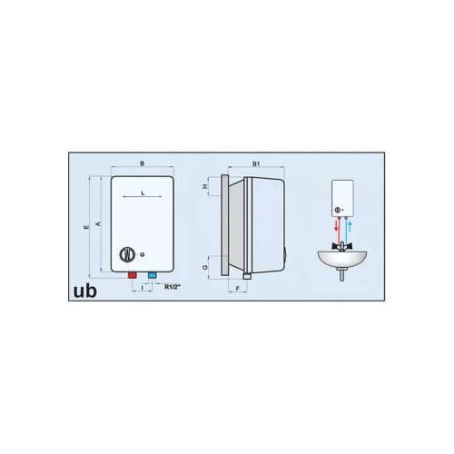  Bojler Aqua max 5 litara LEOV Slike