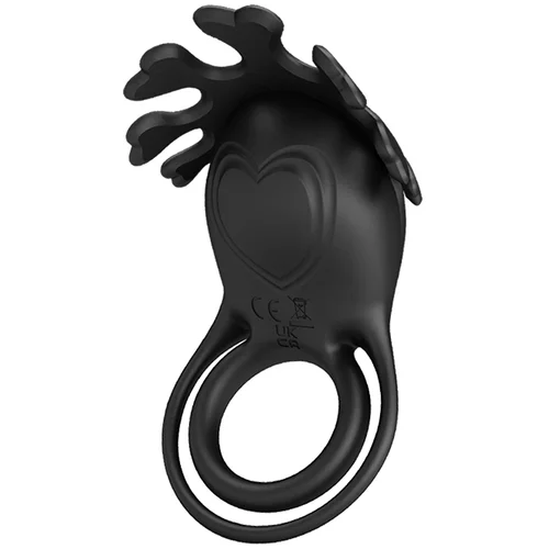 Pretty Love Ruben Vibration Ring 7 Functions of Vibration Black