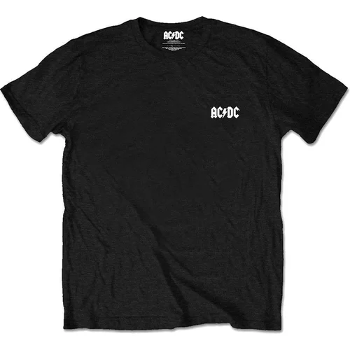 ACDC Košulja Black Ice (Back Print) Unisex Black M