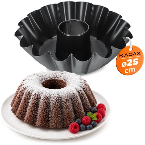 KADAX pekač s premazom proti prijemanju in dimnikom 25 cm, (5000358277) Cene