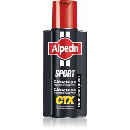 Alpecin Sport CTX šampon s kofeinom protiv opadanja kose prilikom povećane tjelesne aktivnosti 250 ml