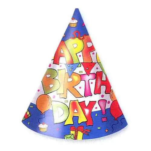 Procos Happy Birthday party kapice 6kom Cene