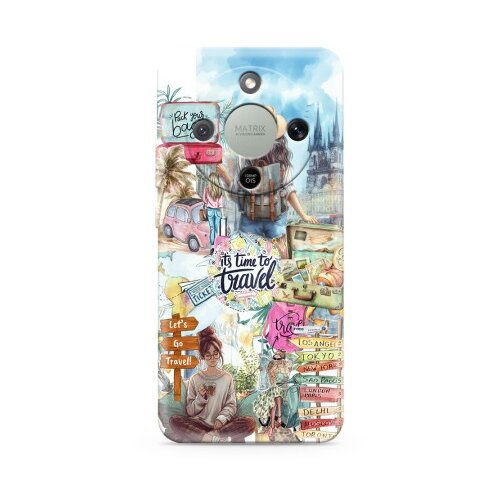 Futrola ultra tanki print clear za honor x9d/magic 8 lite sp031 ( F124820 ) Cene