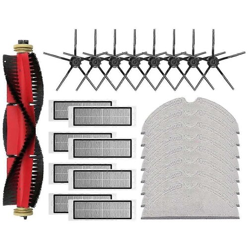 INORCO Dodatki za brisanje s filtrom in valjčno stransko krtačo za S5 / S5 Max / S6 / S6 MaxV / S6 Pure / E4 / E5 / S51 / S52 / S55, (21874917) Slike