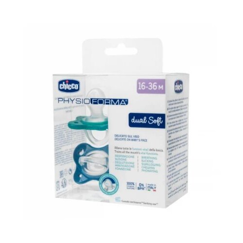 Chicco LAŽA DUAL SOFT PLAVA 16-36M 2KOM Slike