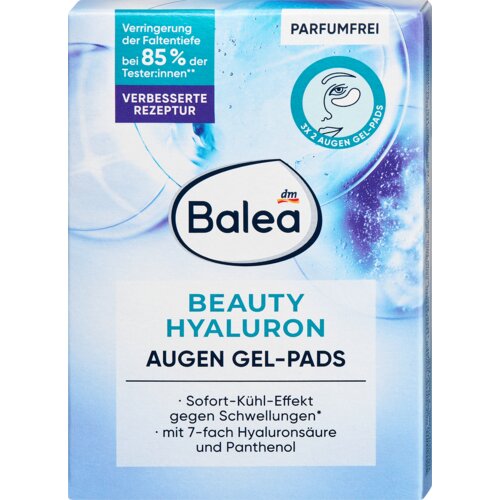 Balea BEAUTY HYALURON jastučići za predeo ispod očiju 6 kom Cene