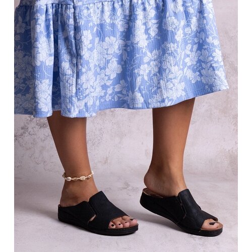 D/CEO Black sandals on a block heel Millo Cene