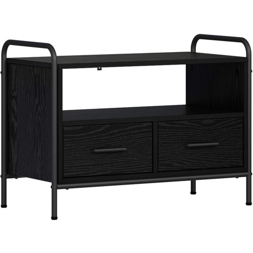  TV ormar 67,5 x 33 x 50 cm Crni hrast Konstruirano drvo Cijene