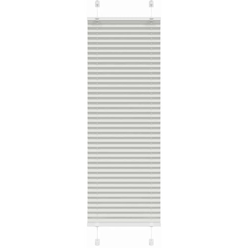 VidaXL Plisirana roleta svijetlosiva 40x150 cm &amp;scaron;irina tkanine 39,4 cm Slike