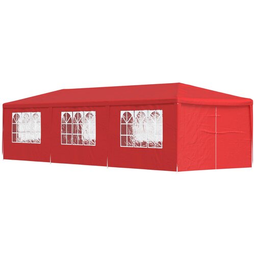 vidaXL Zabavni &scaron;otor 900 x 300 x 255 cm Rdeča PE in jeklo, (5000219035) Cene