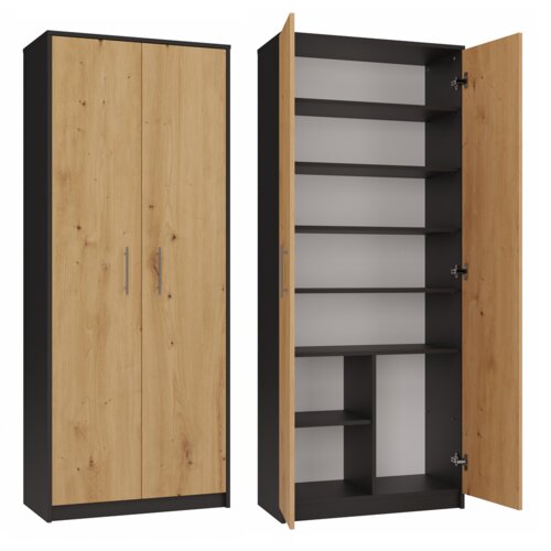 Shumee Oliv 2D ANTRACIT ARTISAN polica, (21555021) Cene
