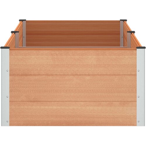  Povi&amp;scaron;ena vrtna gredica Smeđa 200 x 100 x 54 cm Slike