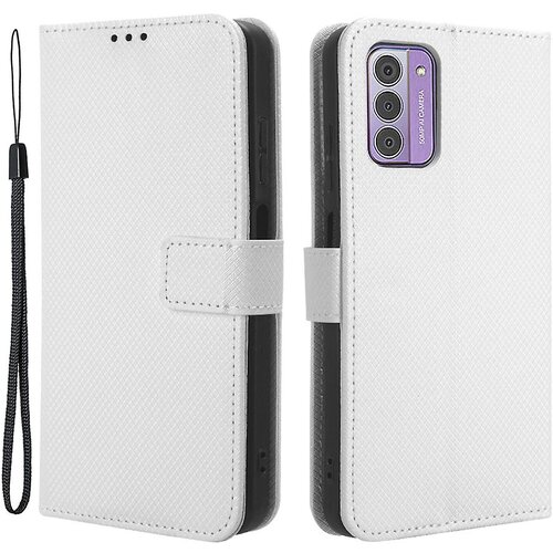 INORCO Ovitek denarnica s svileno teksturo za Google Pixel 7 5G, PU usnjeno stojalo, ovitek za telefon, odporen na udarce, s trakom, (22036353) Slike