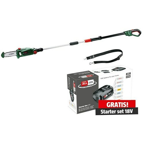 Bosch 18 V Power for All Akumulatorska teleskopska pila UniversalChainPole 18 (18 V, Litij-ionska, Bez akumulatora) + BAUHAUS jamstvo 5 godina na uređaje na električni ili motorni pogon Cijene