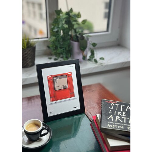 Jus Mini grafika v okvirju Kiosk K67 Slike