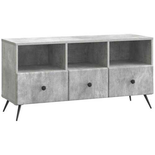 TV ormar Betonska siva 102 x 34 5 x 50 cm Konstruirano drvo Cene